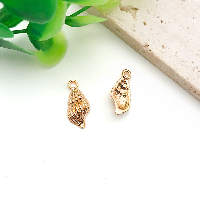 Wholesale Ocean Conch Sea Star Octopus Sea Turtle Shell Alloy DIY Necklace Pendant Accessories